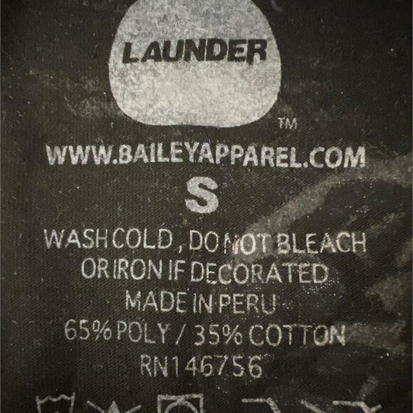 BOGO Legendary Bailey Apparel Lounder Hooded short sleeve t-shirt Black roses S - Picture 5 of 6